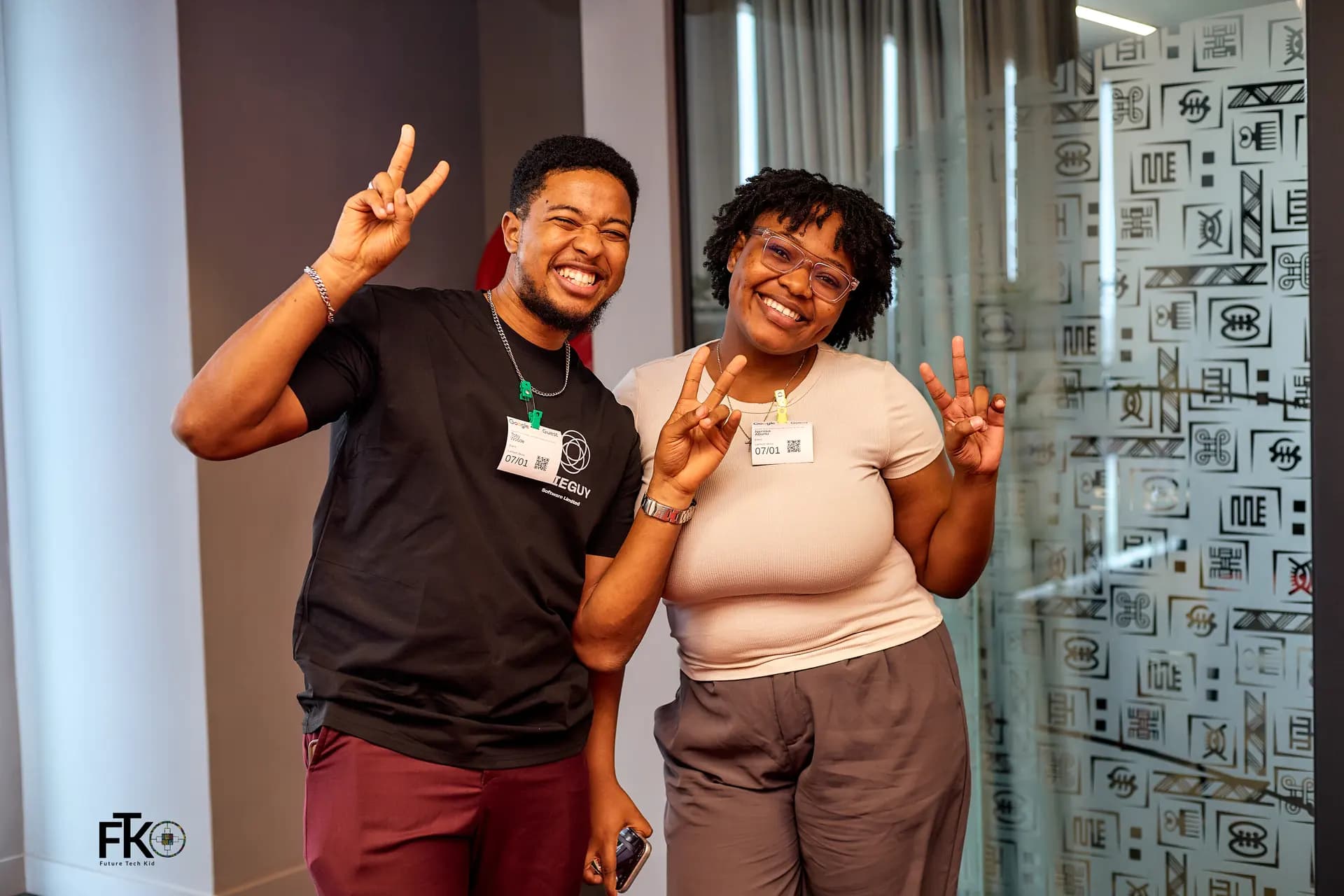 Hackathon teammates in Accra, 2026